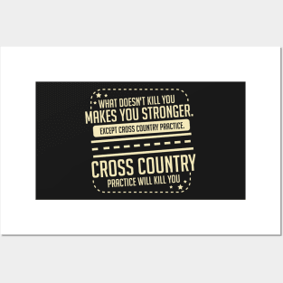 CROSS COUNTRY GIFT: Cross Country Practice Posters and Art